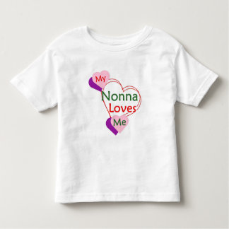 Camiseta de Nonna Me Ama para Bebé o Niño