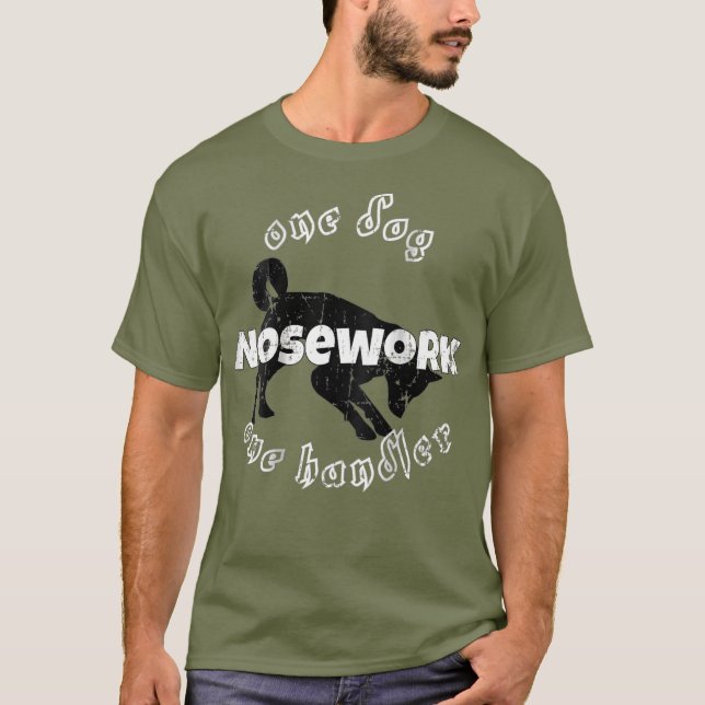 Camiseta De Nosework Un Perro Un Manejador_1 (Anverso)