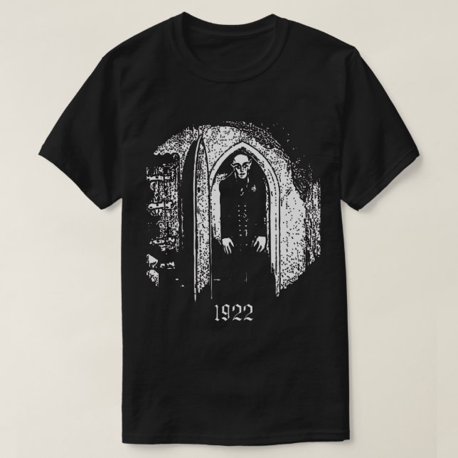 Camiseta de Nosferatu - camiseta del gótico (Diseño del anverso)