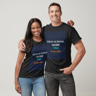 Camiseta de Novato de Escuela Secundaria Modo Acti