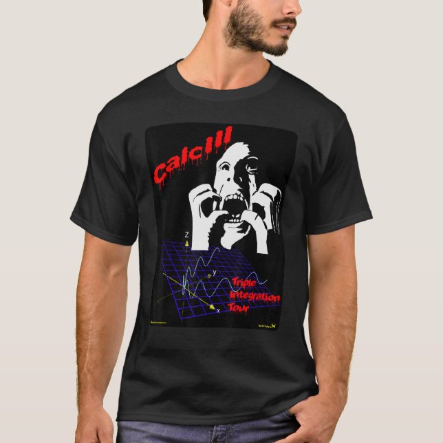 Camiseta de novedad de Cálculo III (Anverso)