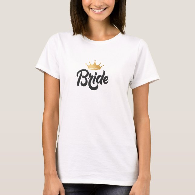 Camiseta de novia  (Anverso)