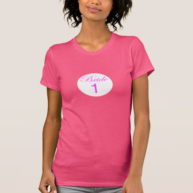 Camiseta de novia (Anverso)