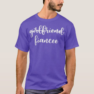 Camiseta De Novia a Prometida Regalo de Fiesta de Compromis