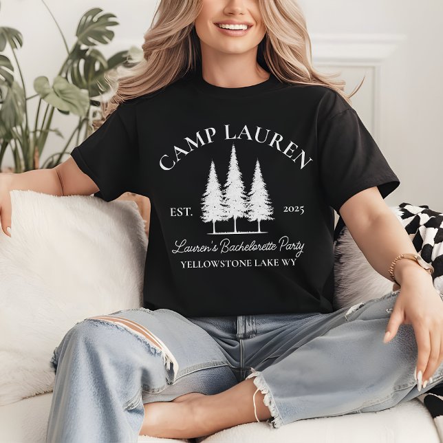Camiseta de Novia de Campamento de Aventuras, Grup (Bach Camp shirt, Camp Bach, custom bachelorette shirt, bride camp name shirt, bachelorette party,)