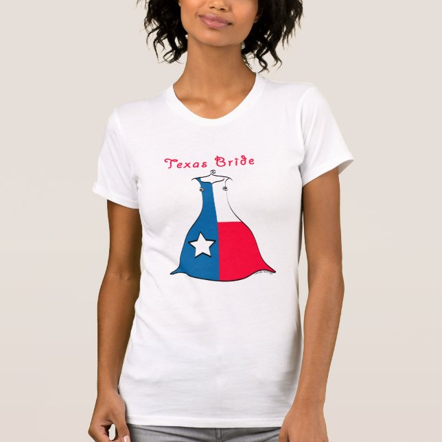Camiseta de novia de Texas (Anverso)