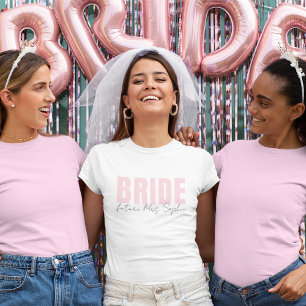 Camiseta de Novia   Futuro Sra. Nombre Personaliza