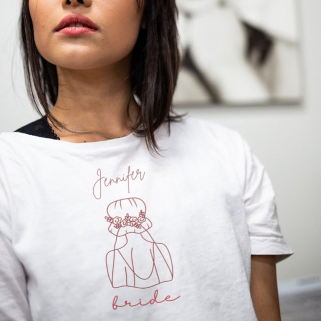 Camiseta de novia para la fiesta de la soltera/Fie (Subido por el creador)