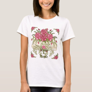 Camiseta de novia personalizada