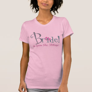 Camiseta de novia Personalizado