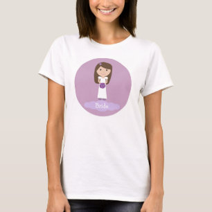 Camiseta de novia personalizado