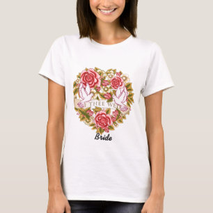 Camiseta de novia personalizado Wed