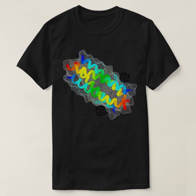 Camiseta De Novo Protein con Fullerene Classic TShirt (Diseño del anverso)