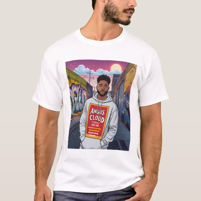 Camiseta de nube de Angus (Anverso)