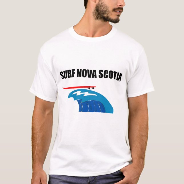 CAMISETA DE NUEVA ESCOCIA DE LA RESACA (Anverso)