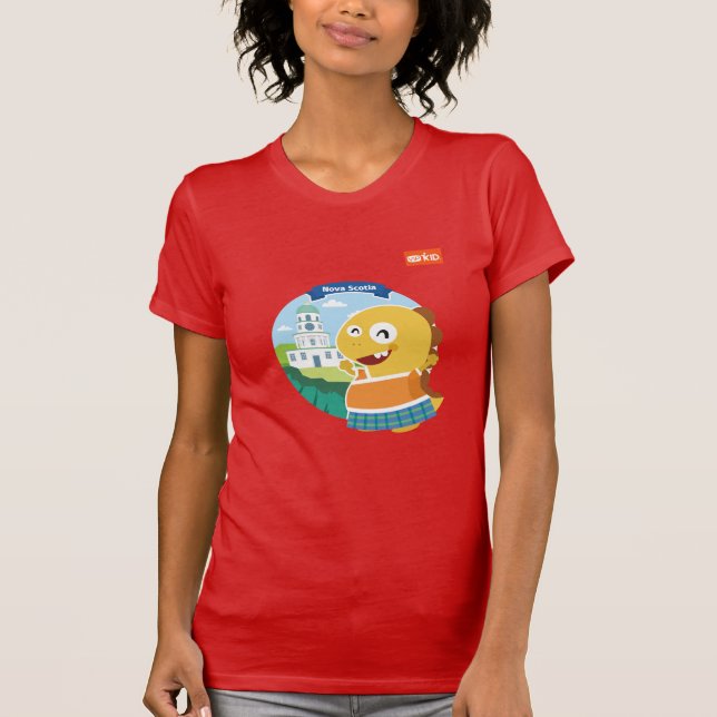 Camiseta de Nueva Escocia VIPKID (naranja) (Anverso)