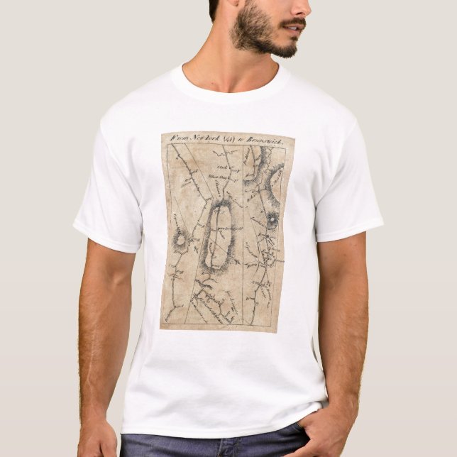 Camiseta De Nueva York a Brunswick 41 (Anverso)