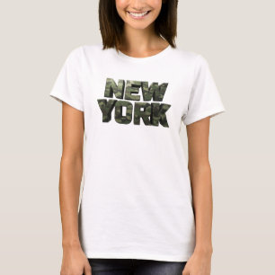 Camiseta de Nueva York con colores frescos