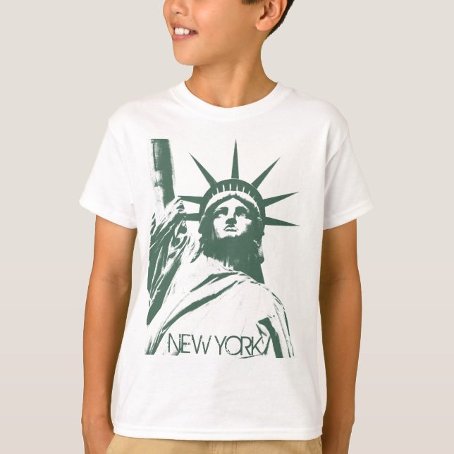 Camiseta de Nueva York con la Estatua de la Libert (Anverso)