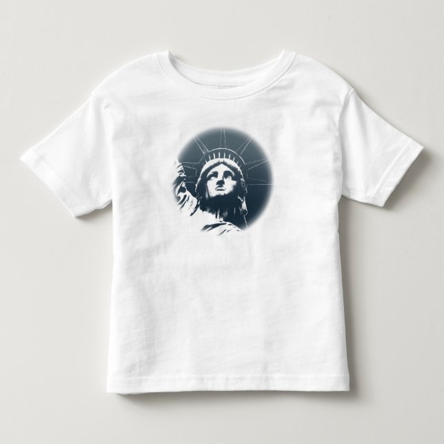 Camiseta de Nueva York Estatua del Bebé de la Libe (Anverso)