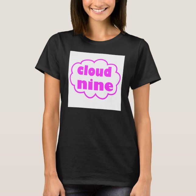 camiseta de nueve mujeres en la nube (Anverso)