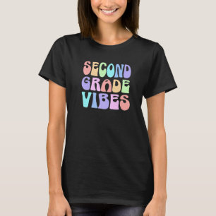 Camiseta De Nuevo A La Escuela De Segundo Grado Vibes Prime