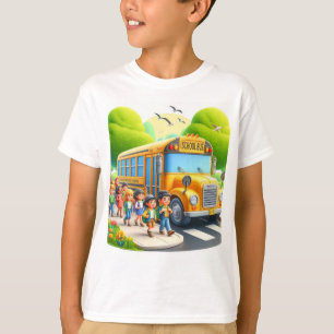 Camiseta De nuevo a la escuela muchachos