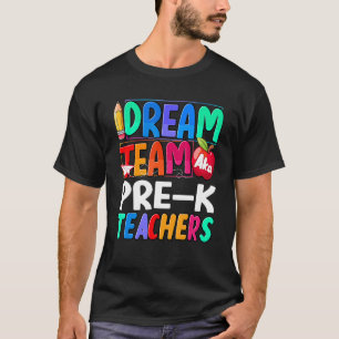 Camiseta De Nuevo A La Escuela Preescolar Teacher Dream Tea