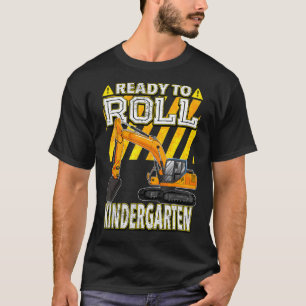 Camiseta De Nuevo A La Excavadora Escolar Listo Para Poner