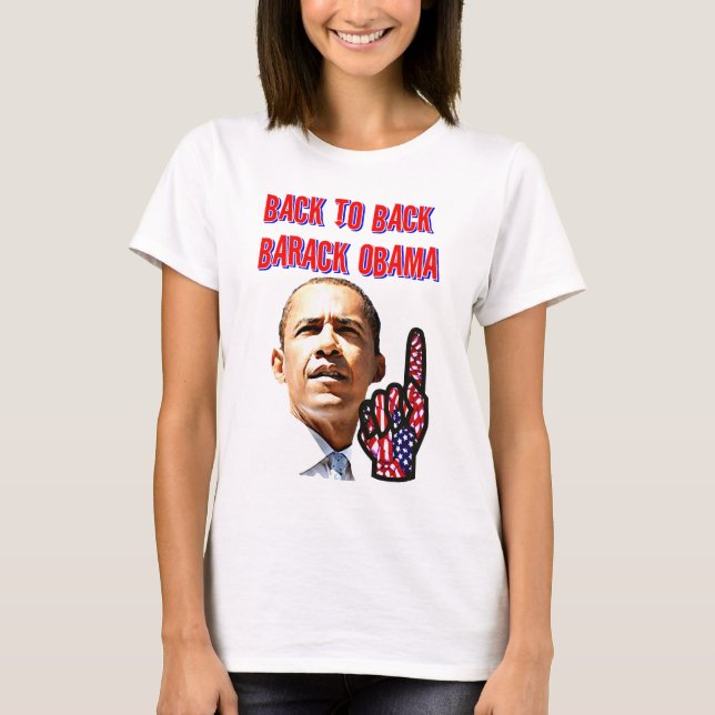Camiseta De Nuevo, Presidente Barack Obama_ (Anverso)