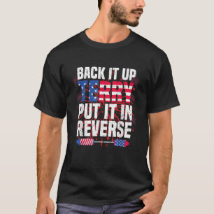 Camiseta De Nuevo Terry Lo Puso En El Inverso 4 De Julio Di