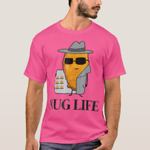 Camiseta de nugget de pollo para hombres