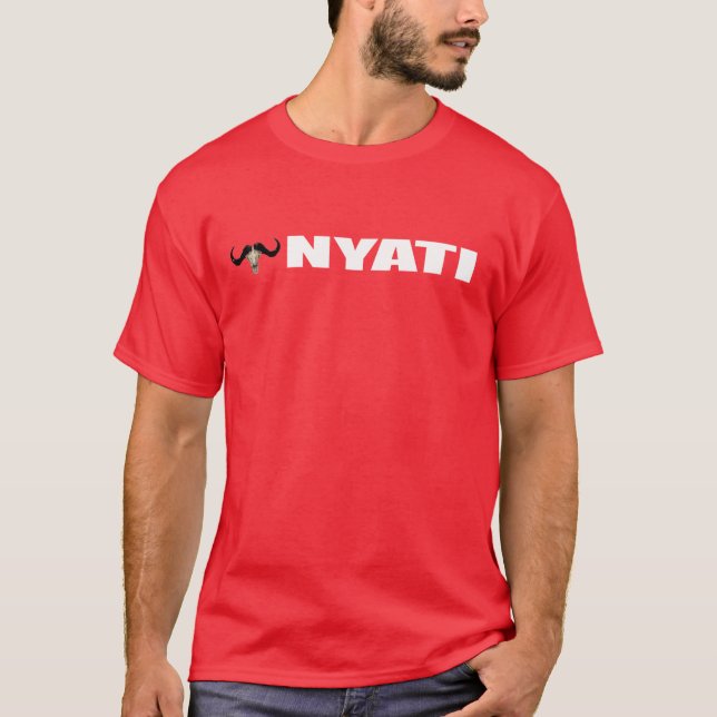 Camiseta de Nyati - ROJO (Anverso)