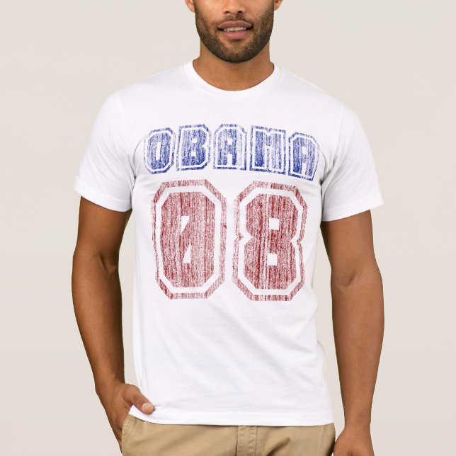 Camiseta de Obama 08 (Anverso)
