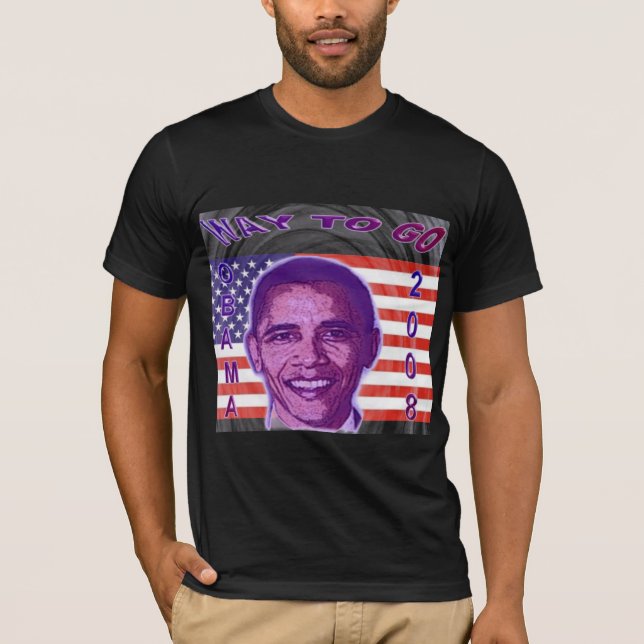 Camiseta de OBAMA 2008 (Anverso)