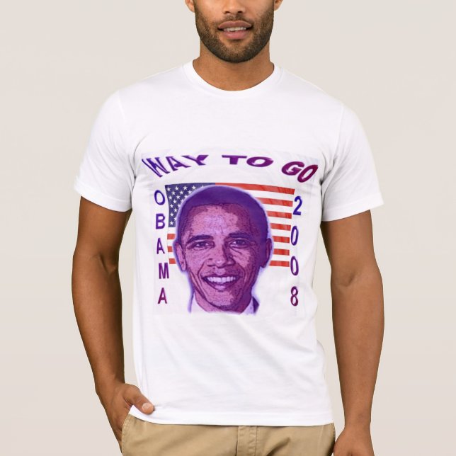 Camiseta de OBAMA 2008 (Anverso)