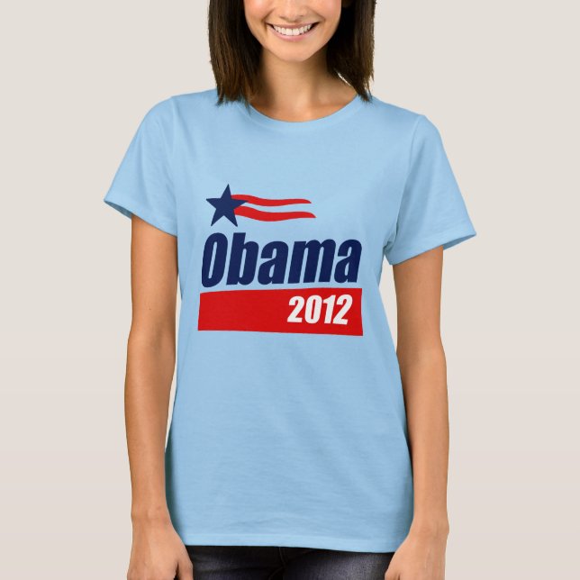 Camiseta de Obama 2012 (Anverso)