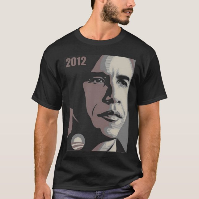 Camiseta de Obama 2012 (Anverso)