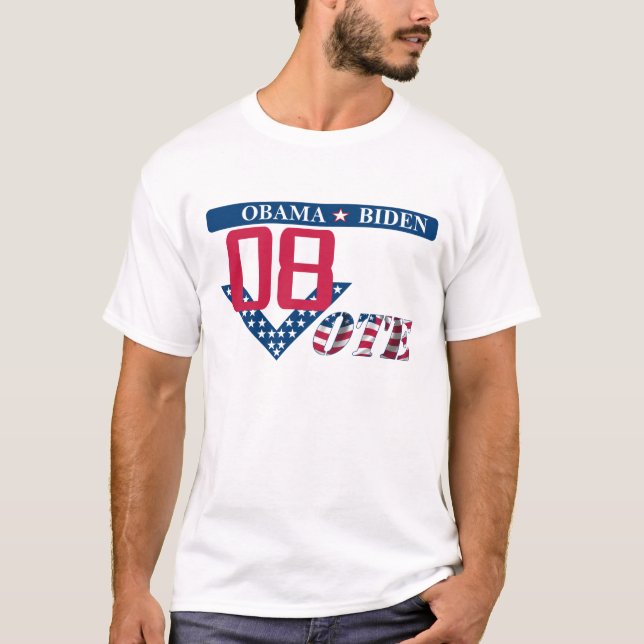 Camiseta de Obama Biden (Anverso)