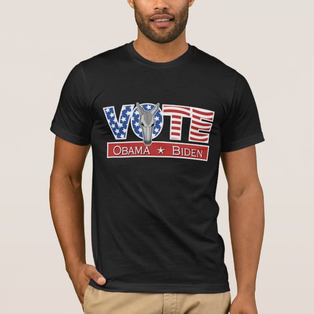 Camiseta de Obama Biden del voto (Anverso)