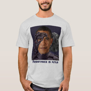 Camiseta de Obama Borg
