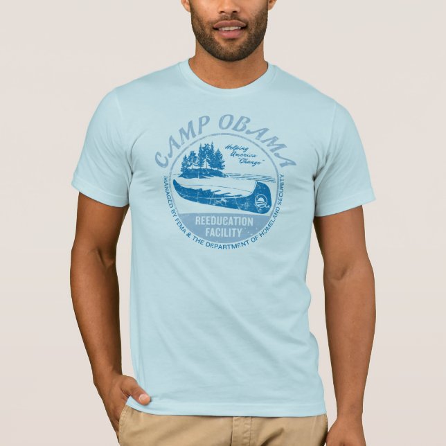 Camiseta de Obama del campo (Anverso)