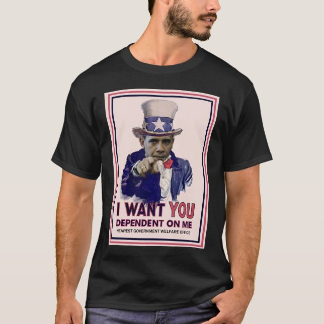 Camiseta de Obama del tío Sam (Anverso)