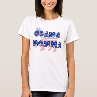 Camiseta de Obama Momma Demócrata