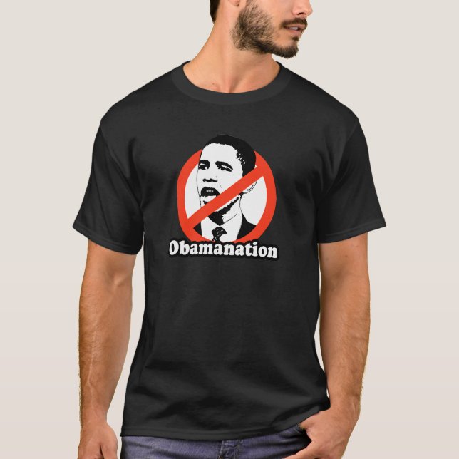 CAMISETA DE OBAMANATION/DE ANTI-OBAMA (Anverso)