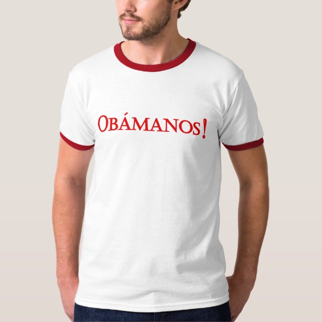 Camiseta de Obamanos (Anverso)