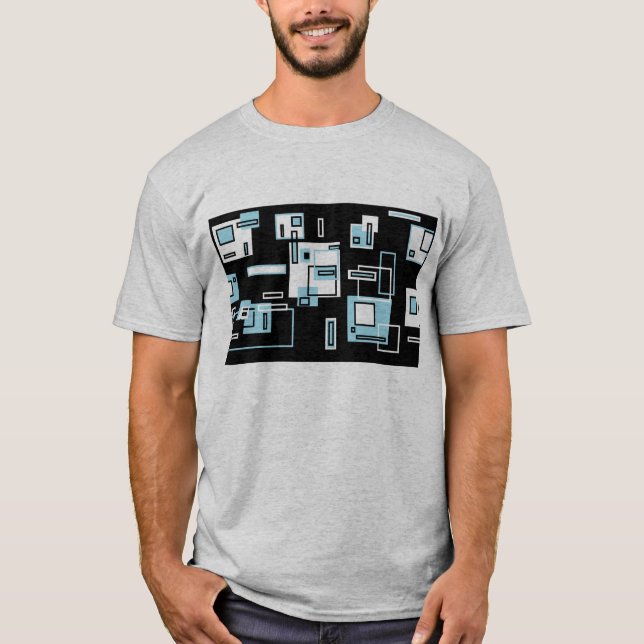 Camiseta de obsesión con bloques (Anverso)