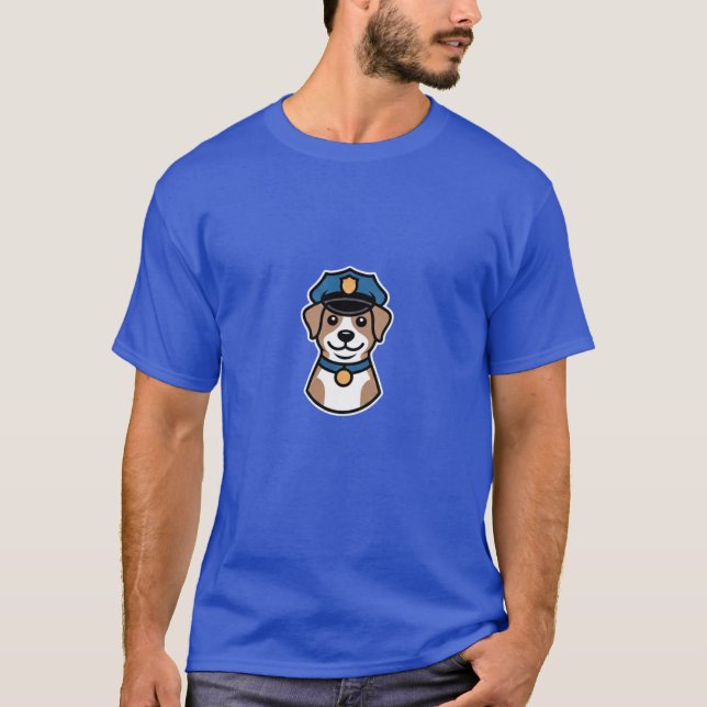 Camiseta de oficial de policía (Anverso)