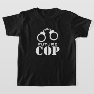 Camiseta de oficial de policía de futuros policí