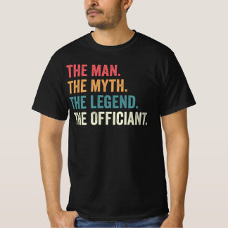 Camiseta de Oficiante de Boda, Regalo de Oficiante